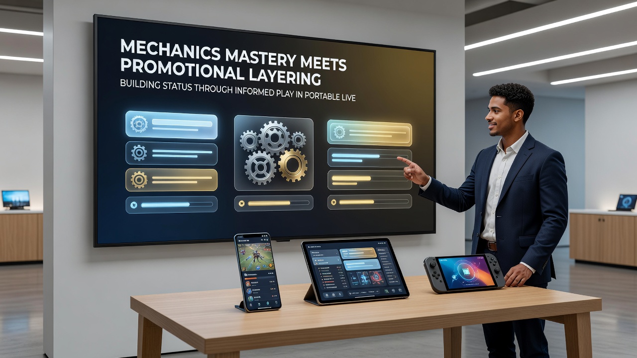 Darstellung von Promotional Layering mit VIP-Status und mobilen Transaktionen in Live-Dealer-Spielen